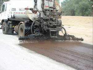 Dirt & Gravel Road Repair Cle Elum WA - Dust Control | Roadtek, Inc. - spraying